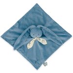 Doudou plat lapinoo bleu horizon