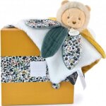 Doudou plat ptale lion boh'aime (27 cm)