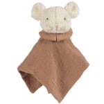 Doudou souris poppy cannelle