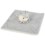 Doudou plat vache little bloom gris