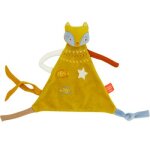Doudou z'anepasperdre renard moutarde (personnalisable) Doudou z'anepasperdre renard moutarde (personnalisable)