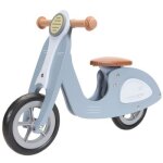 Draisienne scooter en bois blue Draisienne scooter en bois blue