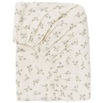 Drap housse olive bloom (70 x 140 cm)