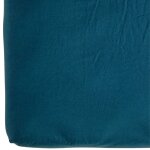 Drap housse pur coton bleu nuit (70 x 140 cm)