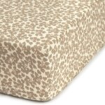 Drap housse b�b� en gaze de coton (70 x 140 cm) light green yumiko