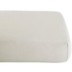 Drap housse en coton bio naturel (60 x 120 cm)