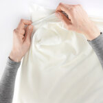 Drap housse blanc pour lit parapluie light - reconditionn�