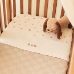 Drap housse en jersey animal friends (40 x 80 cm)