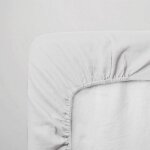 Drap housse en jersey blanc (40 x 80 cm)