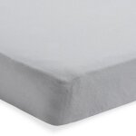 Drap housse en jersey soft grey (70 x 140 cm)