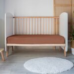 Drap housse en jersey tomette (70 x 140 cm)