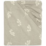 Drap housse en jersey twig olive green (70 x 140 cm)
