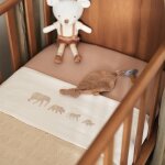 Drap housse en jersey wild rose (40 x 80 cm)