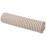 Drap housse pour nacelle vichy et lange pralin� rayures moka