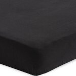 Drap housse noir (60 x 120 cm)