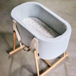 Drap housse pearlblossom pour couffin kuko et berceau kumi (65 x 40 cm)