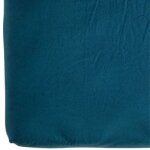 Drap housse pur coton bleu nuit (60 x 120 cm)