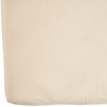 Drap housse pur coton rose nude (70 x 140 cm)