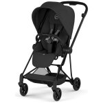 Duo mios 2026 poussette citadine avec nacelle pliable et ch�ssis matt black sepia black