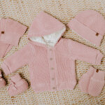 �charpe b�b� en coton bio soul vieux rose (0 - 6 mois)