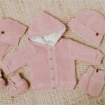 �charpe b�b� en coton bio soul vieux rose (0 - 6 mois)
