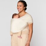 Echarpe de portage aura mesh cream