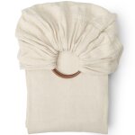 Echarpe de portage sling tis� sans n?ud lin naturel