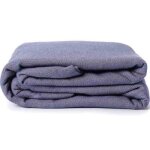 Echarpe de portage tisse en coton bio bleu cobalt (4, 60 m)