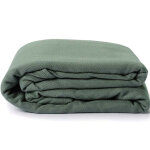 Echarpe de portage tiss�e en coton bio vert eucalyptus (4, 60 m)