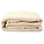 Echarpe de portage z�bre beige en coton bio (4m60)