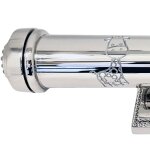 Ecrin pour certificat de naissance personnalisable (m�tal argent�)