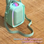 Enceinte karaok� singy party blue