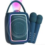 Enceinte karaok� singy party dark blue