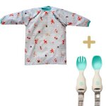 Ensemble bavoir tablier et couverts woodland (6 - 24 mois) Ensemble bavoir tablier et couverts woodland (6 - 24 mois)