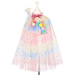 Ensemble cape + diad�me + baguette licorne (5 - 7 ans)