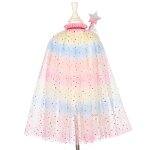 Ensemble cape + diad�me + baguette licorne (5 - 7 ans)