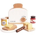 Ensemble petit d�jeuner avec grille - pain en bois fsc