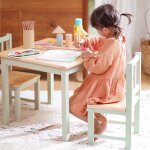 Ensemble table et chaises activity vert - blanc (3 pi�ces)