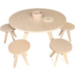 Ensemble table  dessiner drawin'table xxl + 4 tabourets