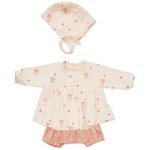 Ensemble de vtements et bonnet pour poupe bows