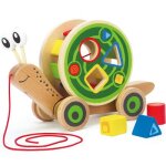 Escargot  tirer avec jeu de formes