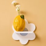 Etag�re fleur blanche