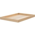 Étagère supplémentaire en bois de hêtre verni pour table à langer confort Étagère supplémentaire en bois de hêtre verni pour table à langer confort