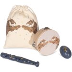 Set instruments musique tigre (3 pi�ces)