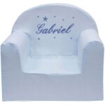 Fauteuil club bleu (personnalisable)