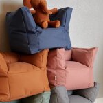 Fauteuil imperm�able bean bag mellow pink rose (45 x 40 x 36 cm)