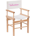 Fauteuil metteur en sc�ne naturel personnalisable