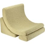 Fauteuil moon matcha molletonn