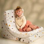 Fauteuil moon terrazzo marble