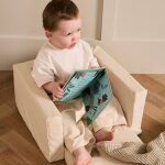 Fauteuil pliable ecru